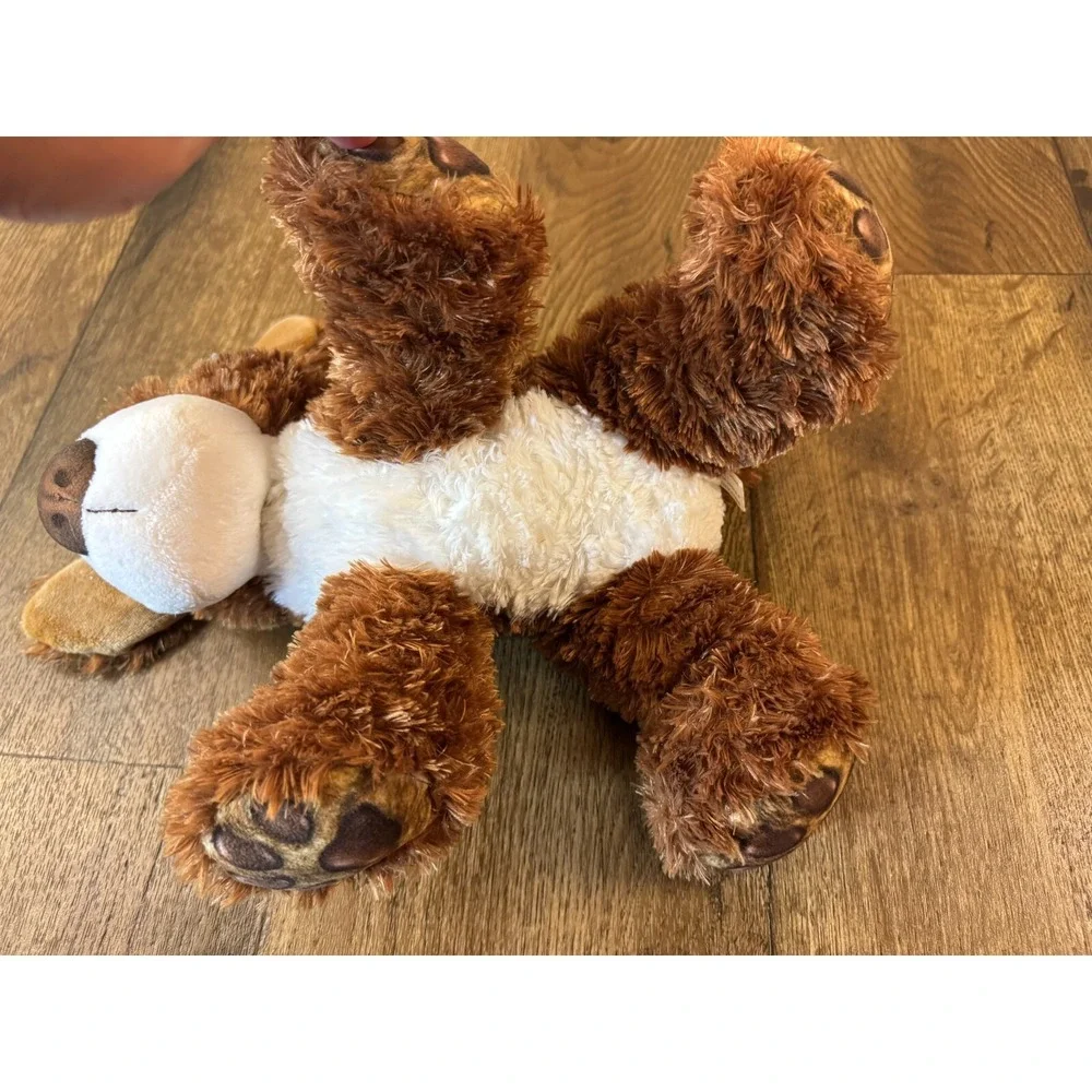 Aurora Olaf Saint‎ Bernard Dog Puppy Plush Stuffed Animal Realistic Brown 9 Inch